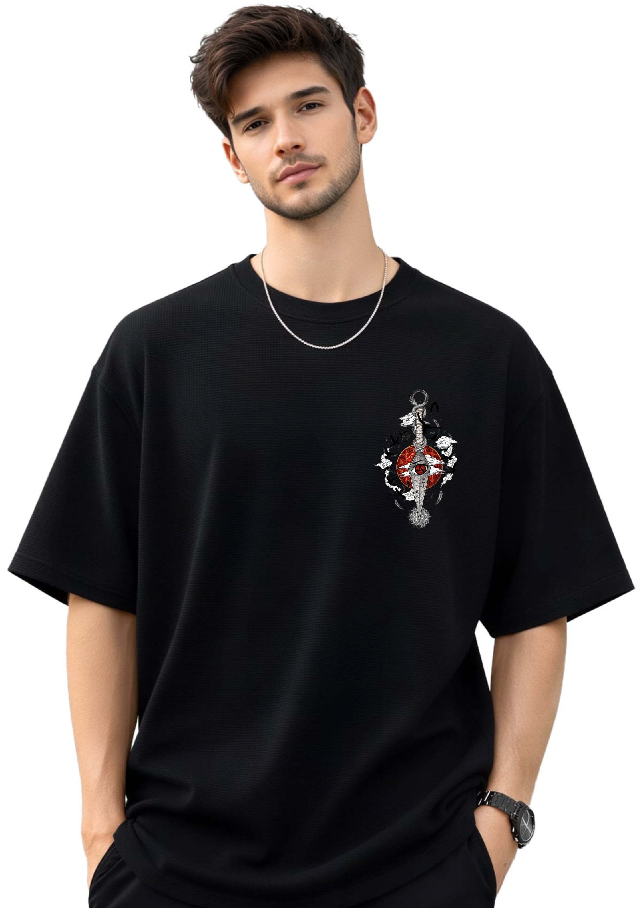 Sacred Sword Oversized Graphic T-Shirt