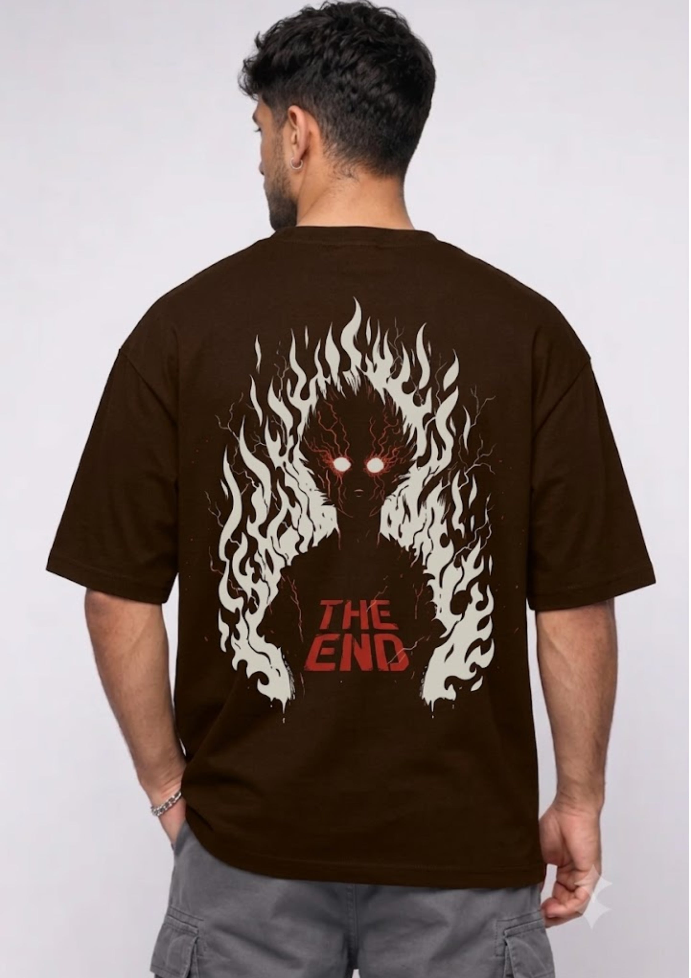 The End Oversized Graphic T-Shirt