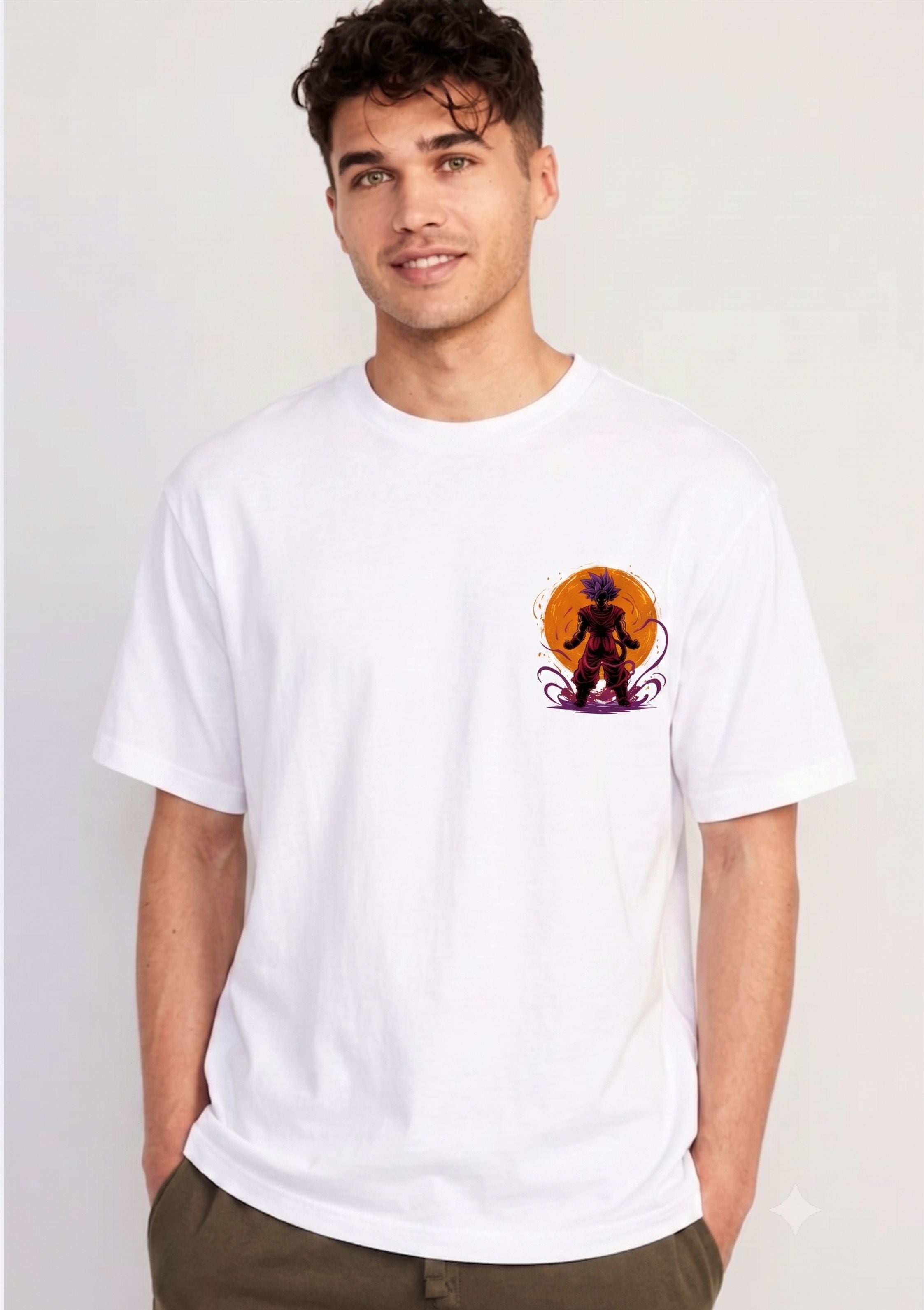 Shadow Warrior Oversized Graphic T-Shirt