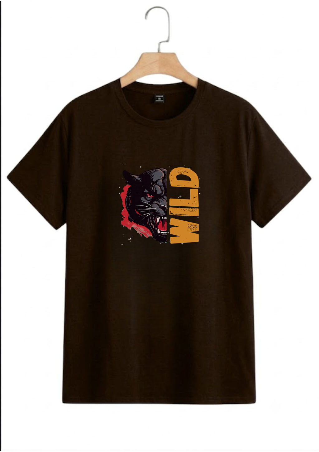 Wild Panther Oversized Graphic T-Shirt