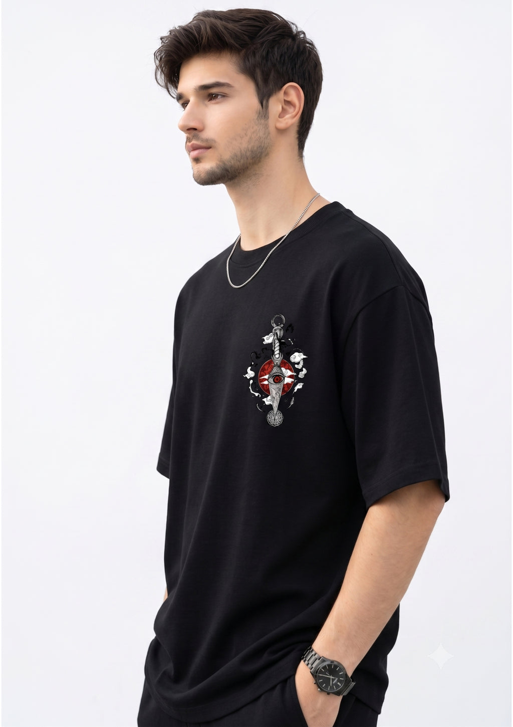 Sacred Sword Oversized Graphic T-Shirt