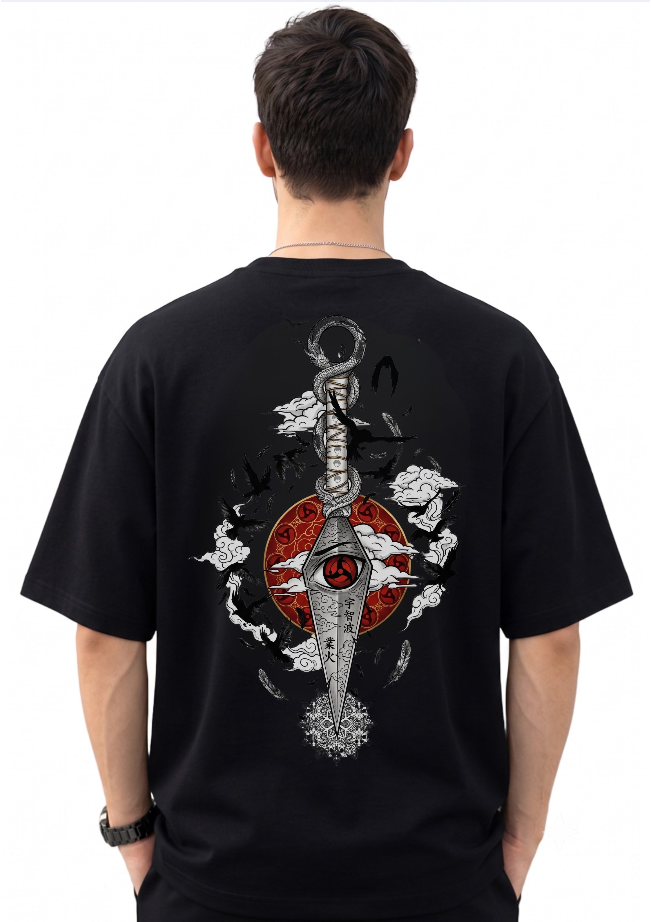 Sacred Sword Oversized Graphic T-Shirt