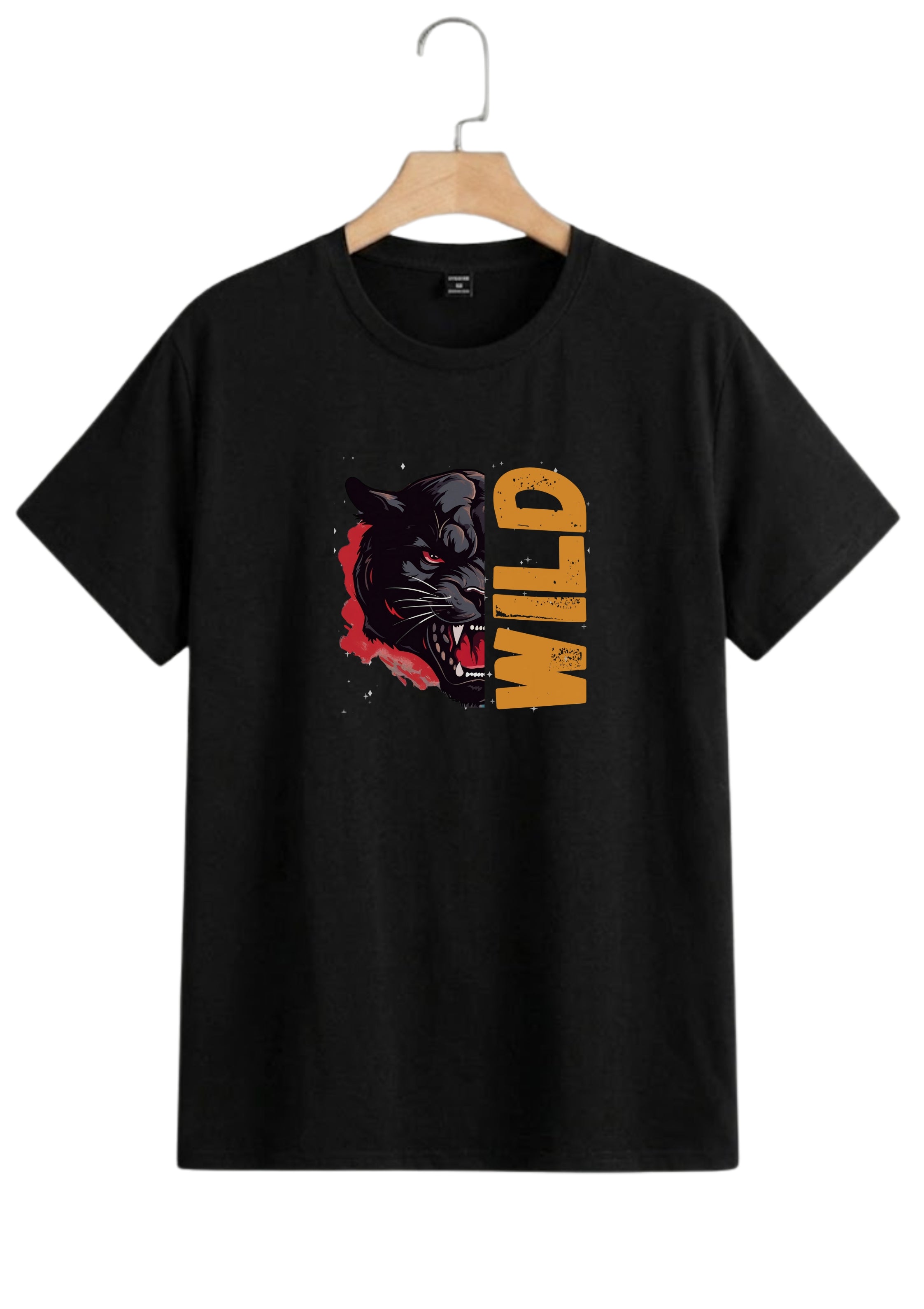 Wild Panther Oversized Graphic T-Shirt