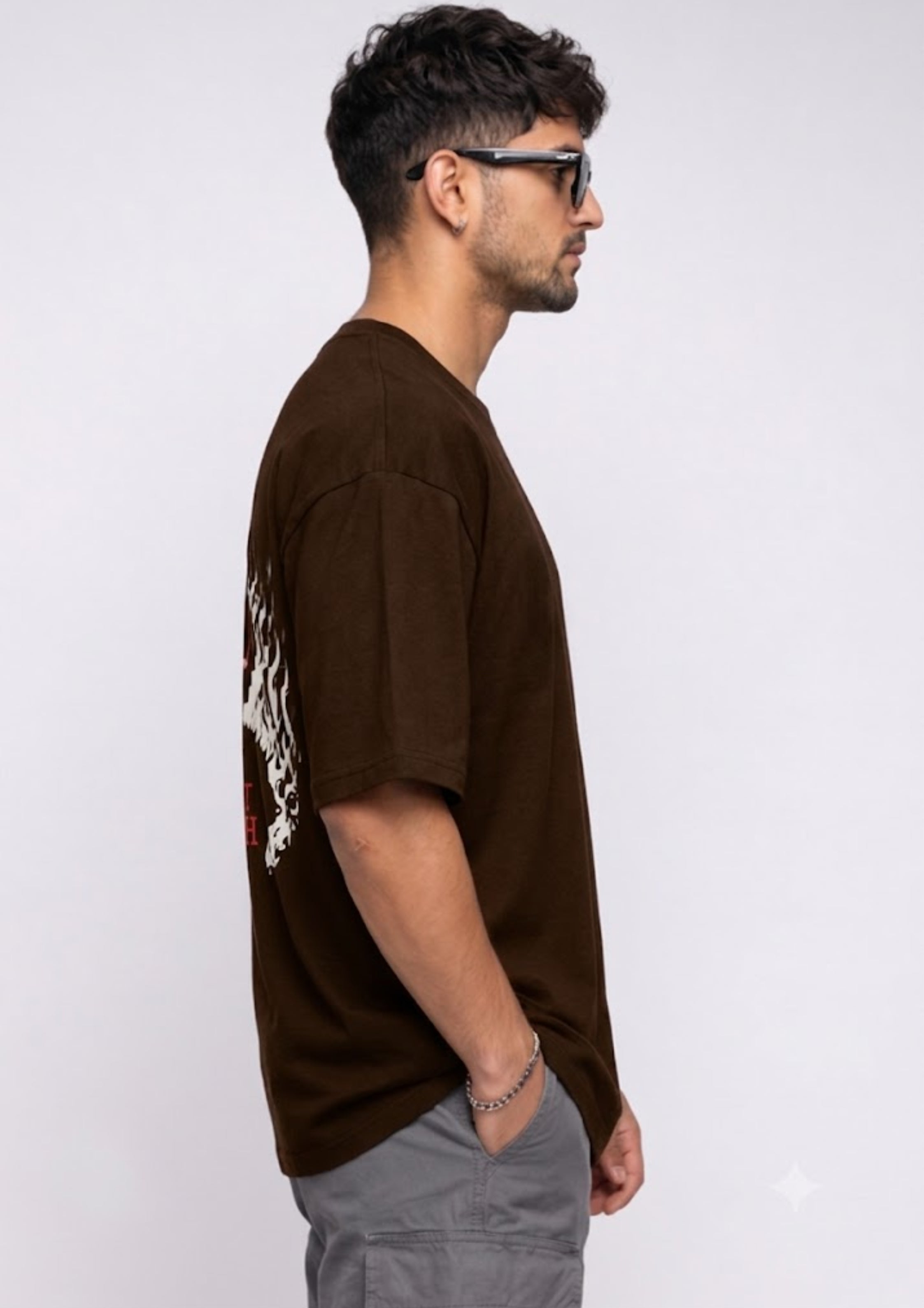 The End Oversized Graphic T-Shirt