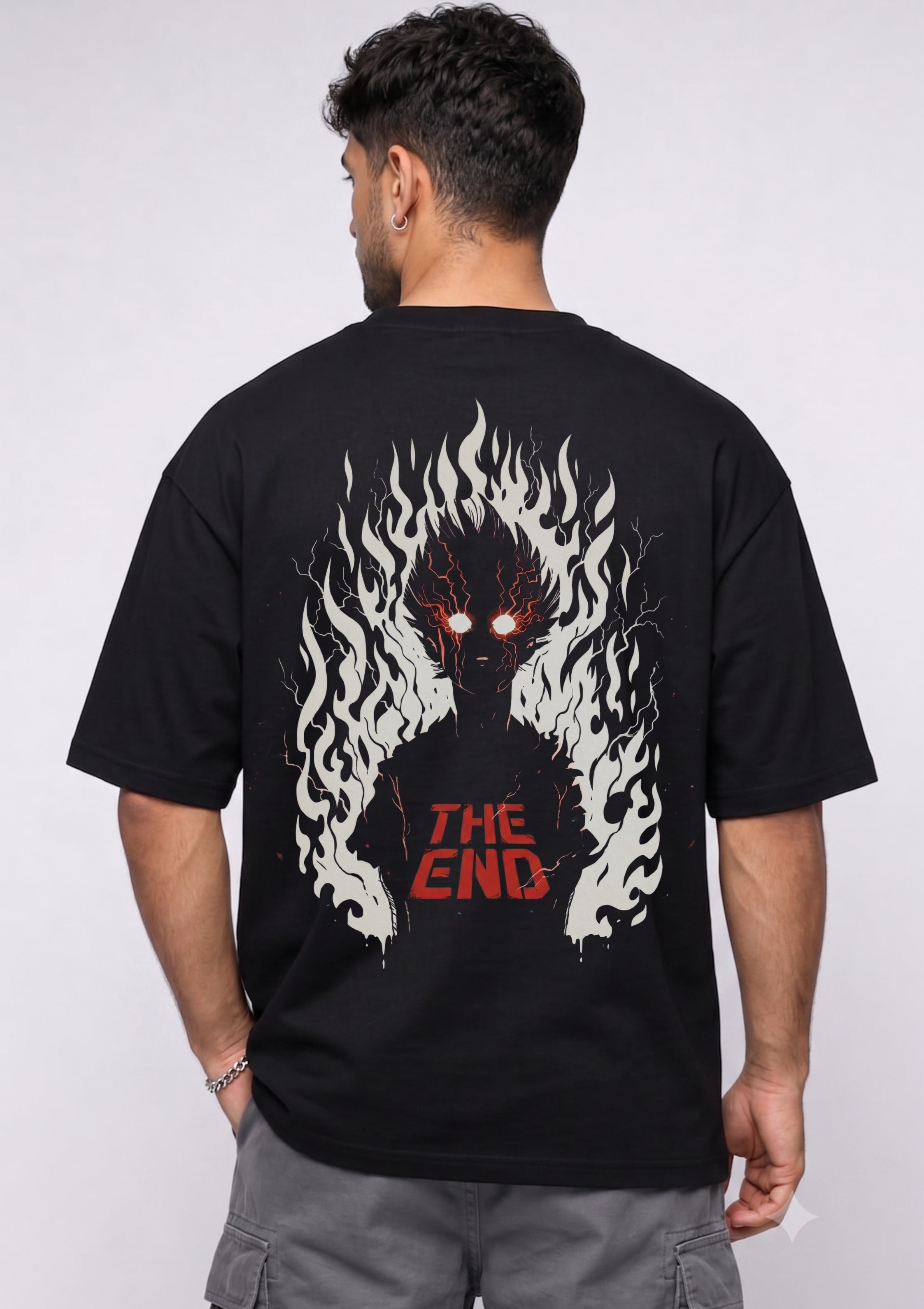The End Oversized Graphic T-Shirt