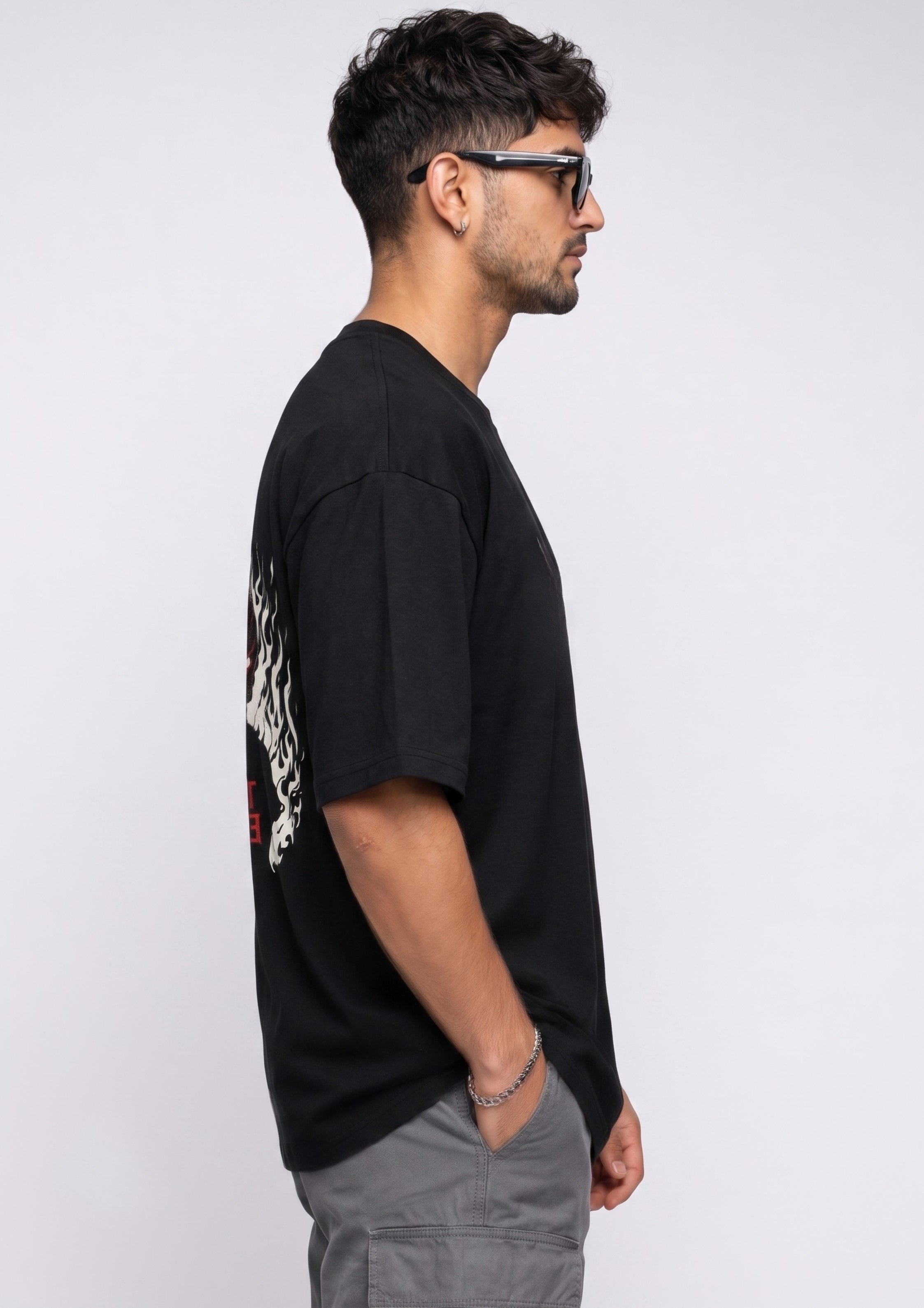 The End Oversized Graphic T-Shirt