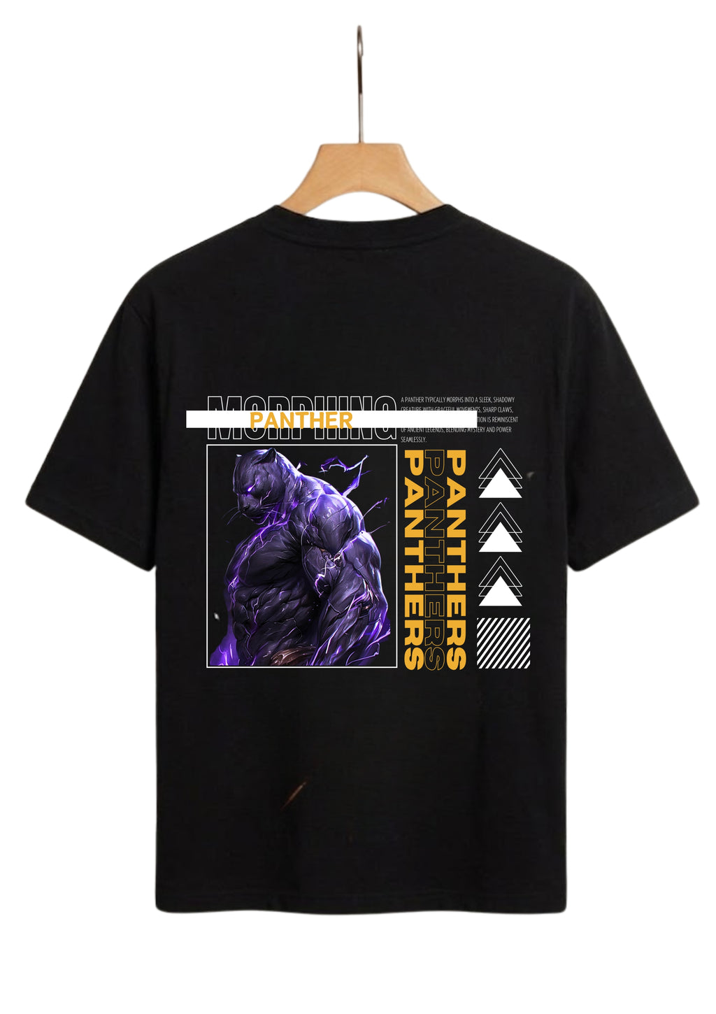Panther Oversized Graphic T-Shirt | Premium Cotton